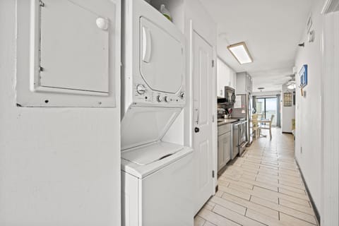 You may pack light-the washer and dryer are on-site.