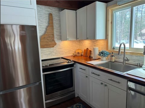 Full kitchen with all the amenities of home.