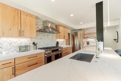 Kitchen with Top of the Line Appliances