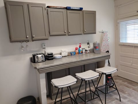 Kitchen Dining Bar with Coffee Tea Etc.