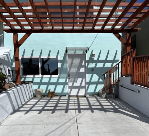 Front Entry in driveway. This is a separate lower unit apartment.