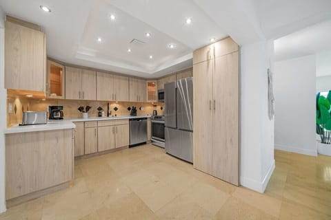 Kitchen fully stocked