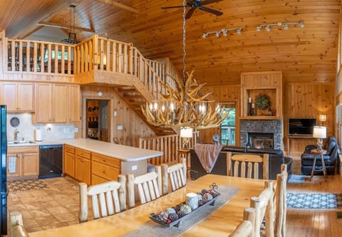 Main living room - kitchen - loft 