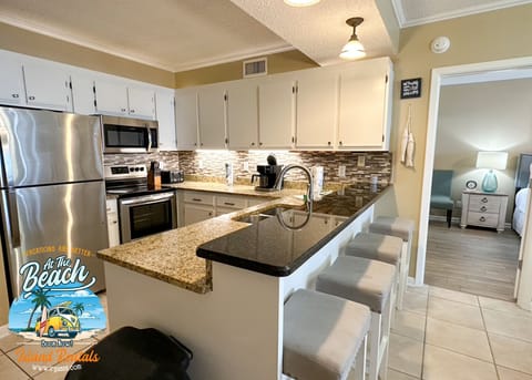 Shoalwater 302, Beautifully updated Gulf Front 3/2. Sleeps 9 Managed by Island Rentals.