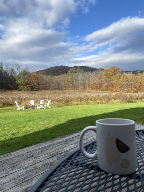 The best view from the deck!