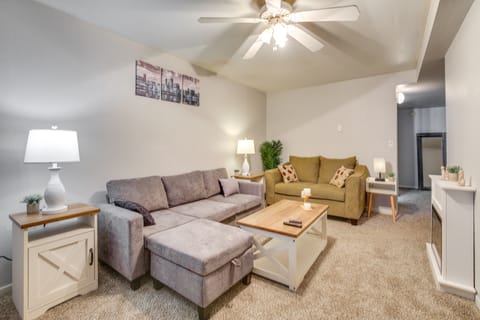 Sturgis Vacation Rental | 2BR | 1BA | 1,000 Sq Ft | Stairs Required