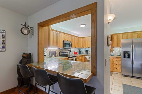 Seating for Three at the Bar