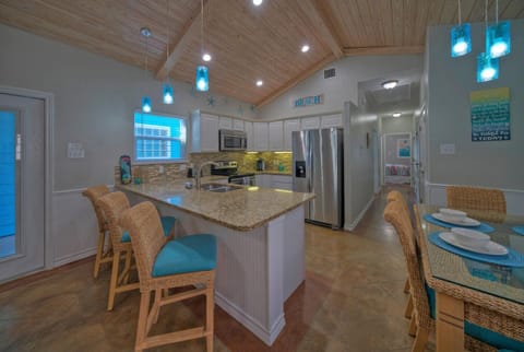 Stunning kitchen with a central island oasis.