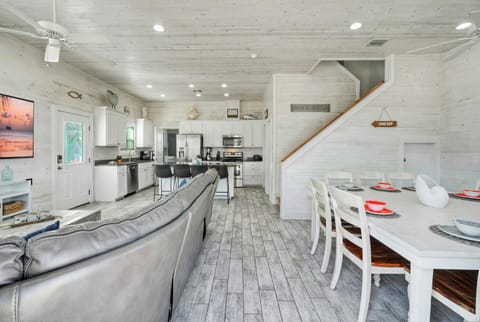 Chic open concept design.