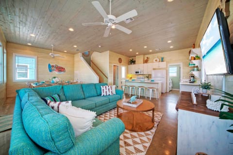 Large comfy couches for everyone.