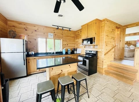 Kitchen fully stocked