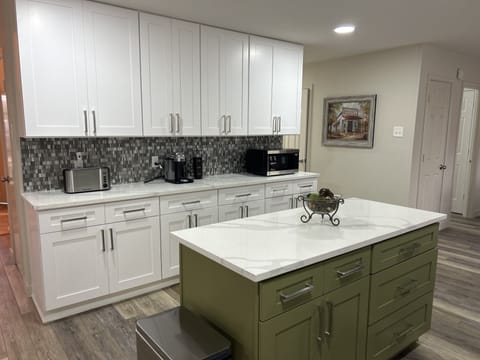 Coffee Station/Microwave/Toaster