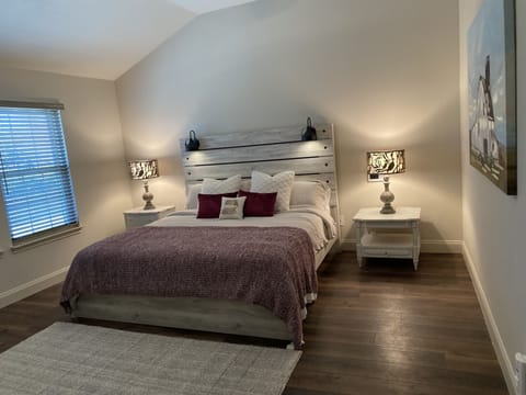 King Bedroom with TV