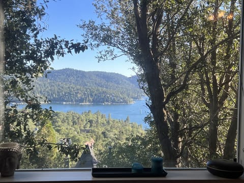 Beautiful lake view from the dining area 