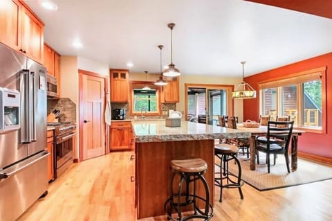 Kitchen ready for your gathering