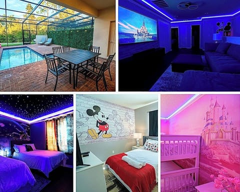 Welcome to our magical Disney-themed house at our family resort! This enchanting space features beloved characters from classic Disney movies. Enjoy cozy accommodations and fun-filled activities for the whole family!