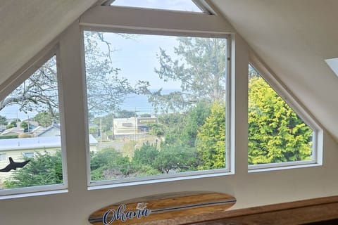 Ocean view from the loft.