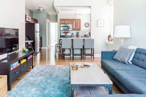 Unit 1 - Living Room to Kitchen