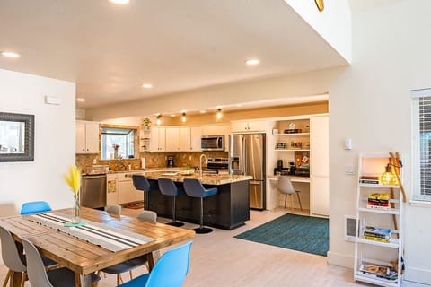 Relax and recharge in the comfortable living room — perfect central gathering spot for your next Brookings, Oregon coastal getaway.