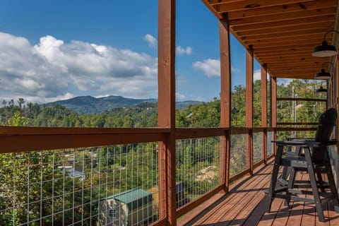 Dreamy Great Smoky Mountains Views From Your Covered Porches!