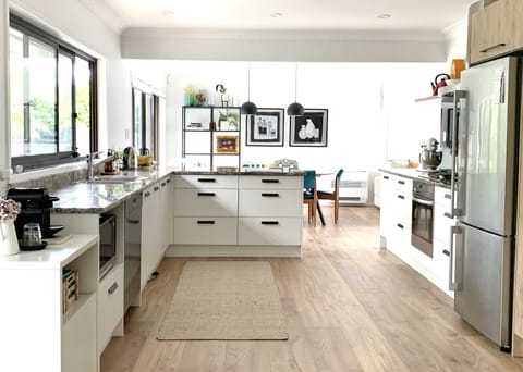 Open plan kitchen