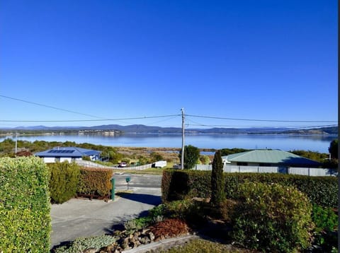 Georges Bay is a short walk away