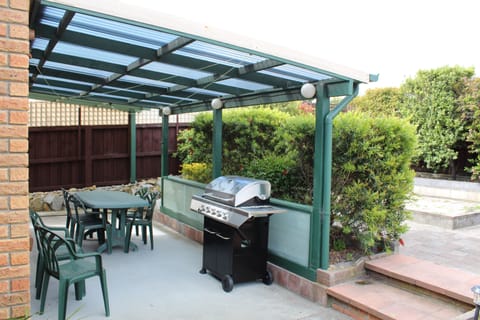 Private BBQ area