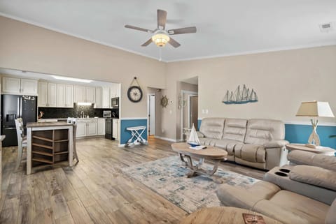 Looking Toward the Open Kitchen