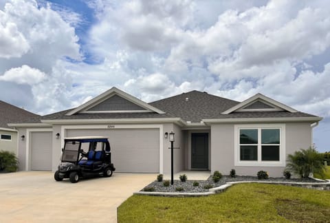 Front View with Golf Cart