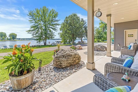 Enjoy your morning coffee while watching the sunrise