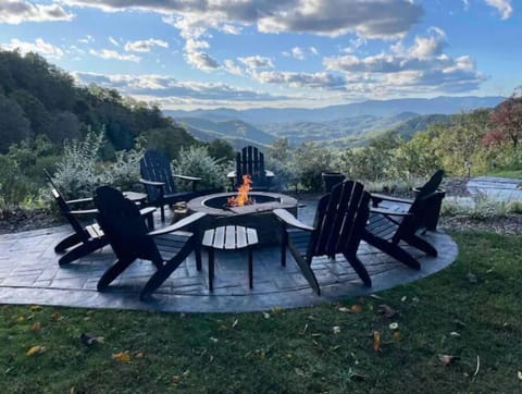 Patio with fire pit