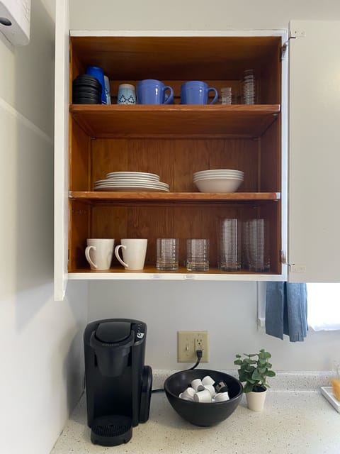 Kitchen with kitchen amenities