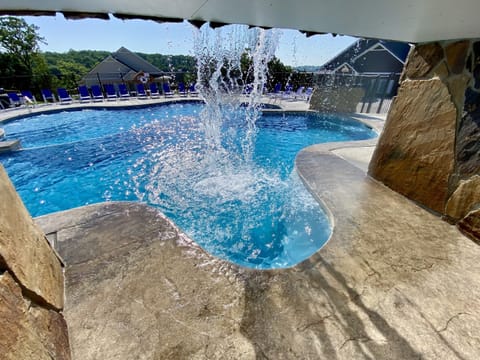 Refresh in this super cool pool!
