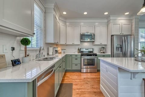 Kitchen off the entry