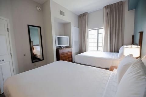 Two Double beds! Exact unit will be assigned upon arrival. Views, colors and decor may vary.