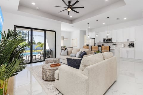 Offers a spacious and inviting living area with beautifully designed decor.