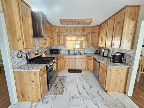 East side of kitchen.