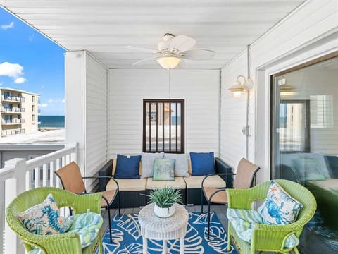 Adorable balcony with ocean views