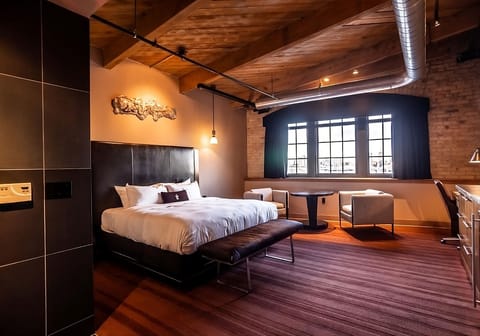 Bedroom. Interior and views may vary based on location and availability.
