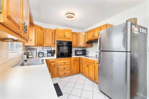 A bright and airy kitchen that makes preparing meals a breeze.