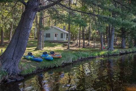 The Cabin, just feet off the lake