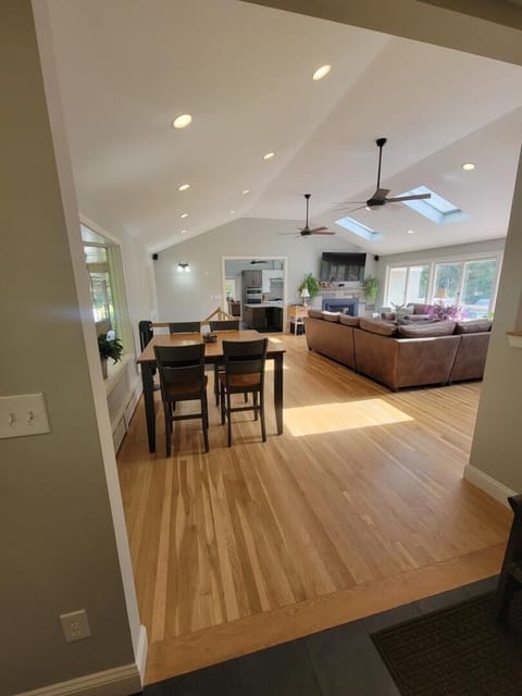 First Living room upon enetering