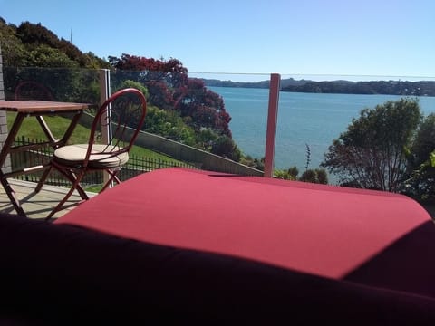 Sunbed on deck