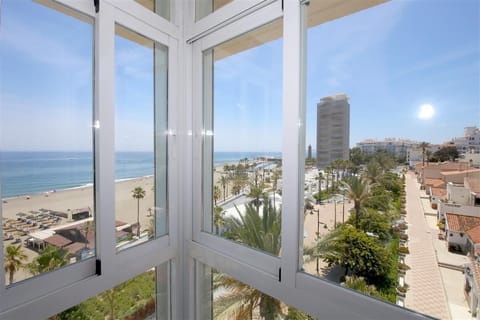 Fantastic views to the sea from every room in this property