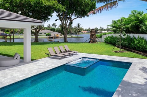 Heated pool and hot tub