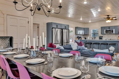 A dining space designed for good food and great company.