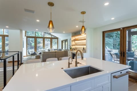 Open floor plan for easy living