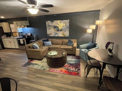 Relaxing one-bedroom suite.