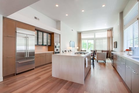 Full view of kitchen