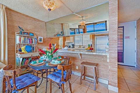 Dining table where meals and memories are created.